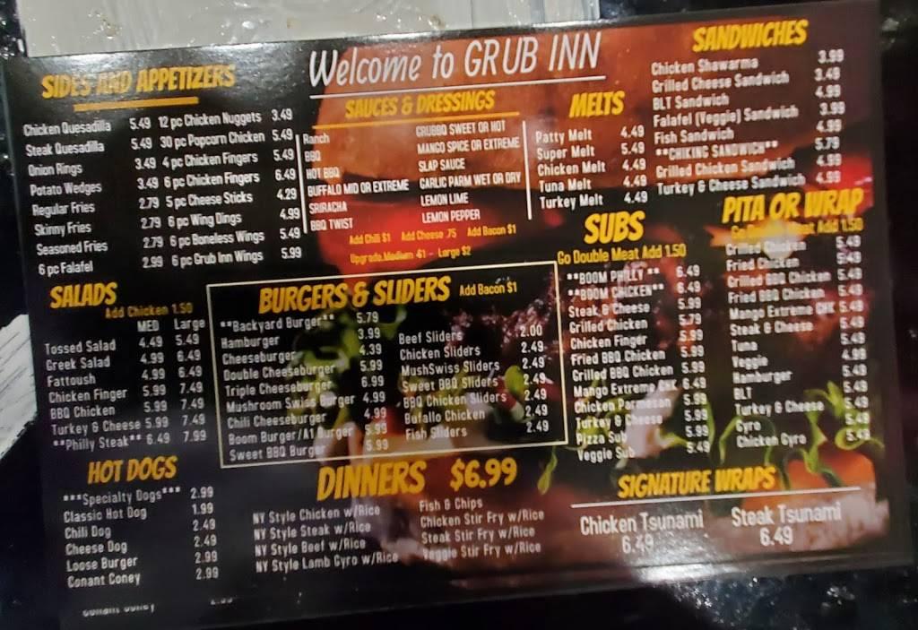 Grub Inn Pizza & Grill Menu image 3